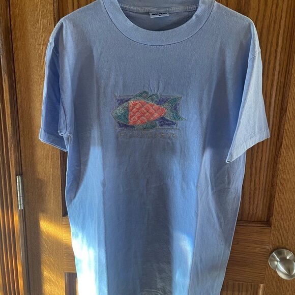 Adults Medium light blue Florida Keys Tshirt - Picture 3 of 7